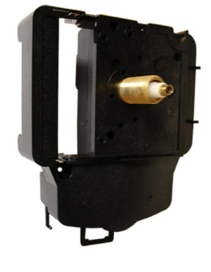 NEW Easy Snap-In Clock Movement with Press-On Hands Threaded Shaft MTW-41 