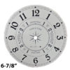 6-7/8″ Time and Tide Clock Dial