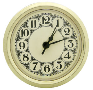 2pc. Gold Lock and Key Set - Ronell Clock Co.