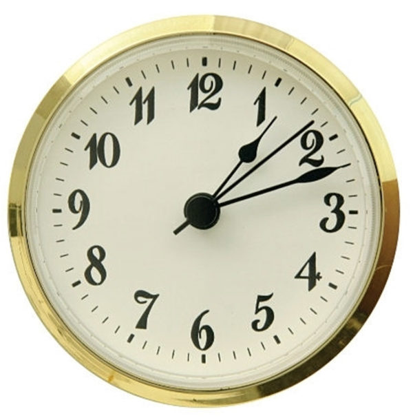 3-1/2″ Clock Insert Movement