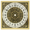 7-7/8″ Fancy Metal Clock Dial