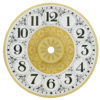 Fancy Metal Clock Dial - Arabic Numbers