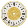 Fancy Metal Clock Dial – Roman Numbers
