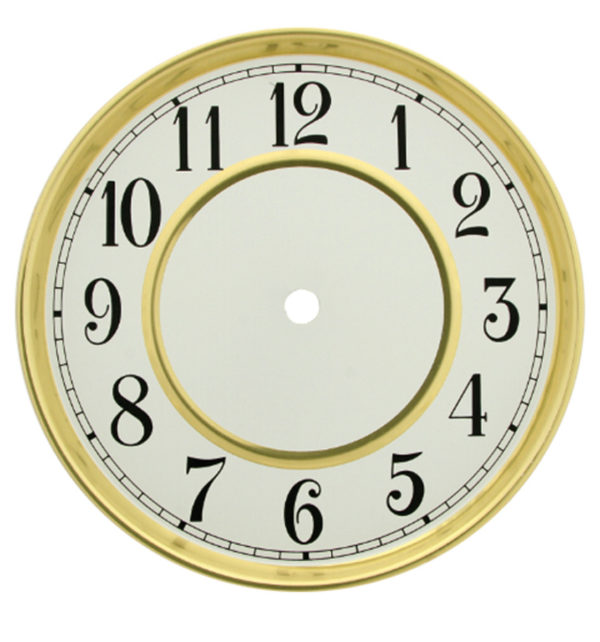 Vienna Regulator Clock Dial – Arabic Numbers