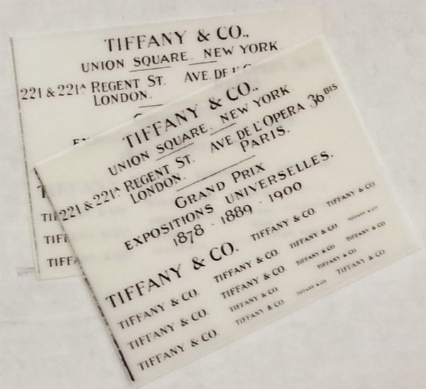 Bedco Transfer – Tiffany & Co.