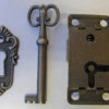 Antique Lock and Key Set