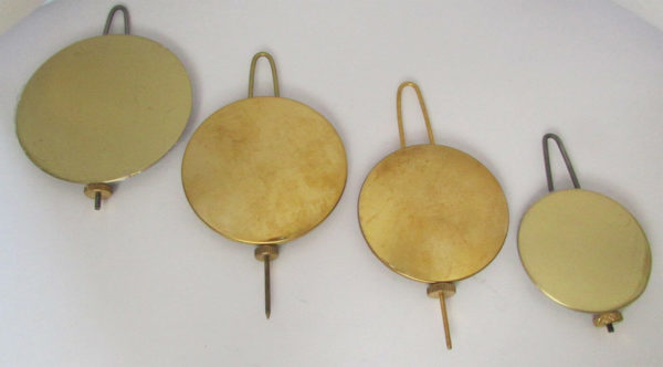 Antique Reproduction Adjustable Pendulums