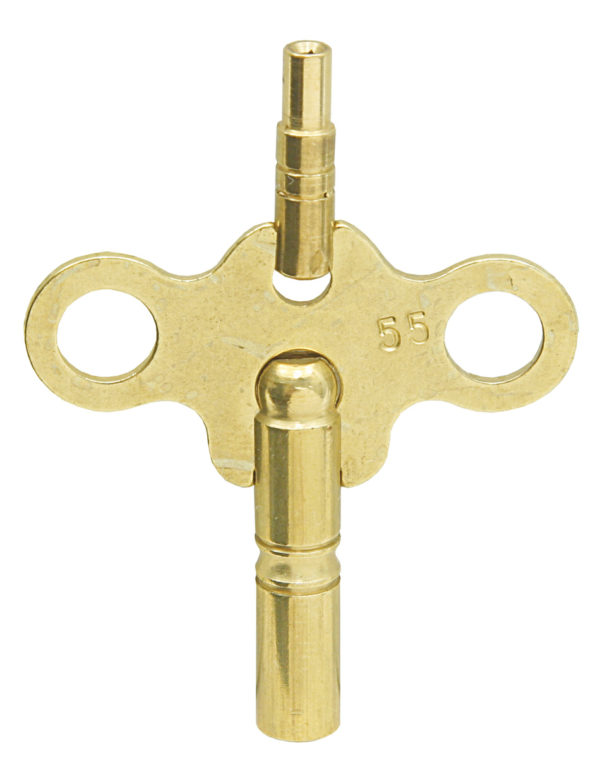 American Brass Double End Clock Key