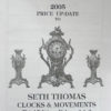 Seth Thomas Price Guide Update