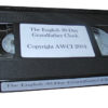 The English 30-Day Grandfather Clock VHS