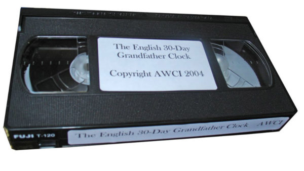 The English 30-Day Grandfather Clock VHS