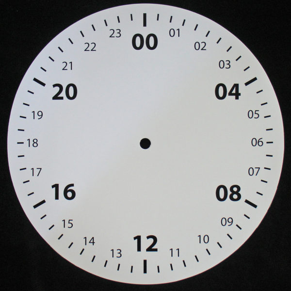 11-1-8 Military Clock Dial – CLOSEOUT