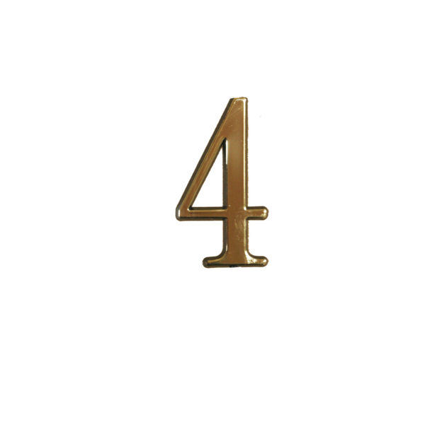 3 Large Numeral 4 – Closeout