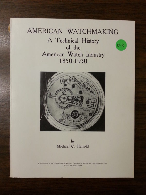 American Watchmaking 1981