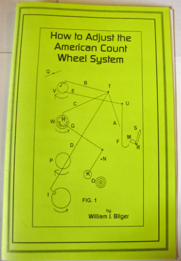 How to Adjust the American Count Wheel System