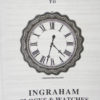 Ingraham Clocks & Watches Price Guide