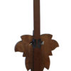 Maple Leaf Cuckoo Clock Pendulum with Flowers – 2.5 (62mm)-2