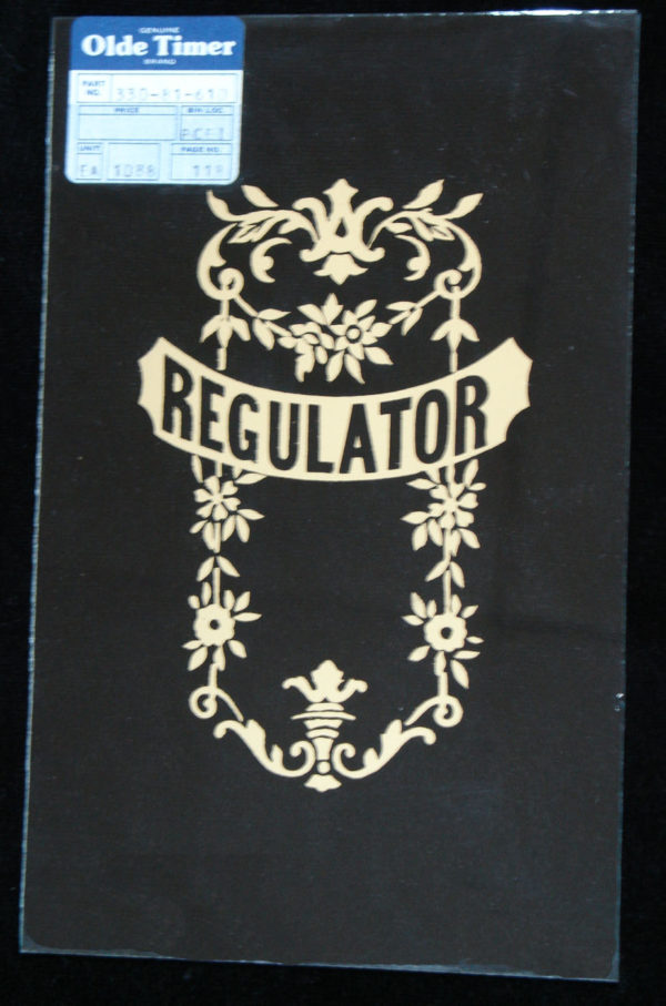 New Regulator Clock Door Glass – 5 x 8-1