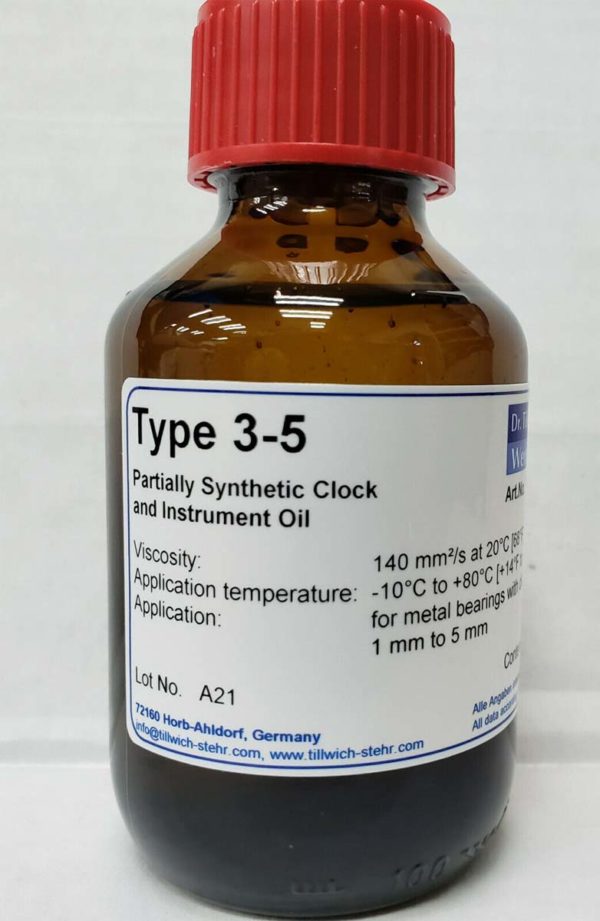 Etsyntha Type 3-5 Clock Oil