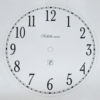 Self Adhesive White Trademark Clock Dial-3