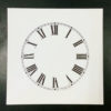 White Roman Paper Dial – Choose A Size! – Closeout-1