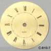Insert or Fit-up Clock Dial