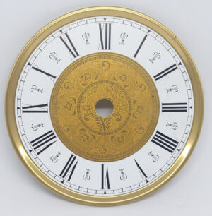 German Brass Clock Dial
