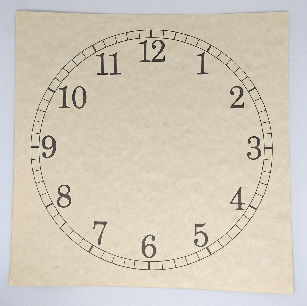 Modern Style Paper Dial