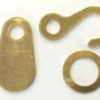 Clock Weight Hook and Stop Tab Set